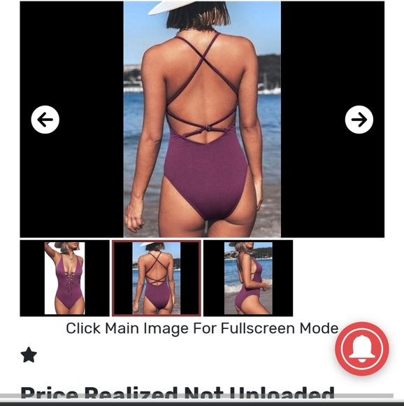 Cupshe One piece bathing suit - Picture 3 of 3